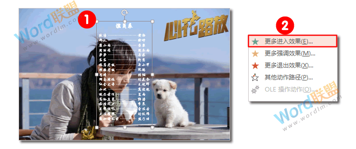 PPT制作电影字幕动画效果:菜鸟PPT动画之旅